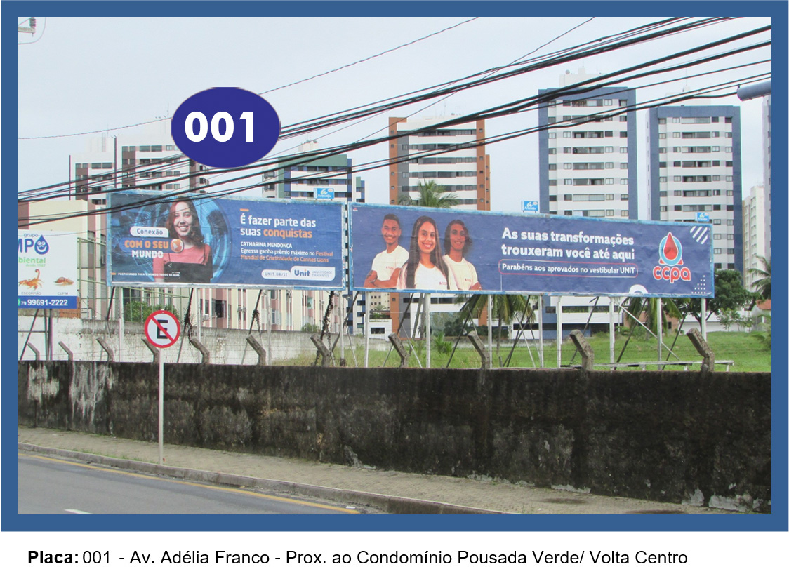 Aracaju Outdoor - Espaço - Av. Adélia Franco